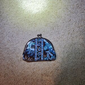 Vera Bradley Clamshell coin purse
